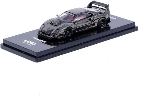 DIECAST Collectibles Model Car متوافق مع Inno64 1:64 LBWK Ferrari F40 Chrome Black In64-LBWKF40-CHB in Saudi Arabia