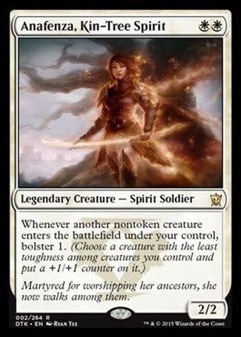 Magic The Gathering - Anafenza, Kin-Tree Spirit (002/264) - Dragons of Tarkir in Saudi Arabia