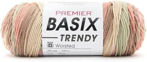 Premier Yarns Basix Trendy ، والأكريليك الخطي ، والوزن الصوفى خيوط الوزن 2176-09 Salsa in Kuwait