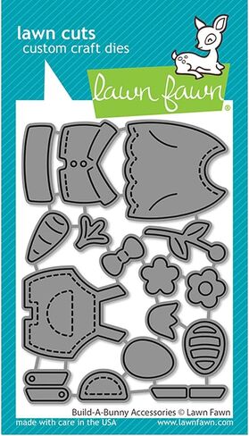 Lawn Fawn LF3683 Build-A-Bunny Accessories Stand-Alone Die in Saudi Arabia