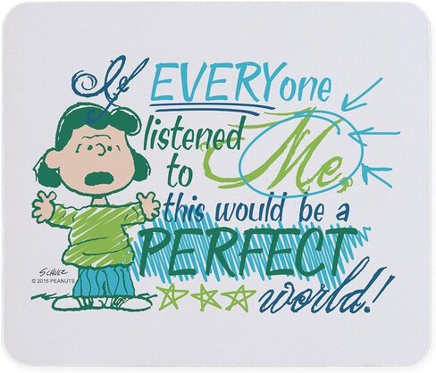 CafePress Lucys Perfect World Mousepad Non-Slip Rubber Gaming Mousepad in Saudi Arabia