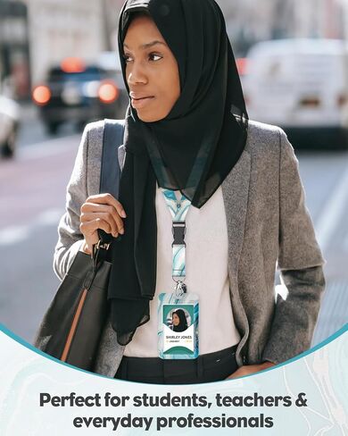 Uniclife 2 Pack Lanyards Flower Flower for Keys ، Key Lanyard for Women ، Quick regher Neck Lanyard لإكسسوارات بطاقة شارة الهوية ، حزام سلسلة مفاتيح قابلة للفصل مع حبل معلق ومقطع معدني in Saudi Arabia