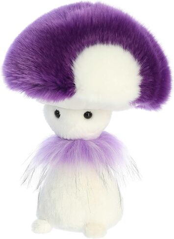 AURORA® FINDING Fungi Friends ™ Pretty Purple Stuffed Animal - تصميم فريد - رفاق محبوبون - 9 بوصات أرجوانية in Saudi Arabia