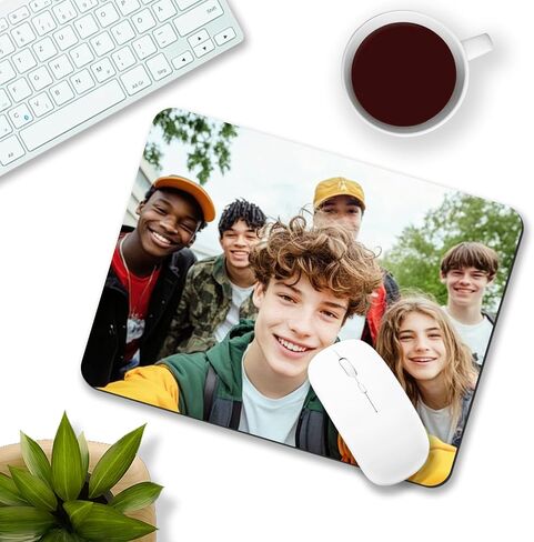 وسادة الماوس المخصصة مع صورة ، مخصصة لا تقلص ماء من الماوس مقاوم للماء لمكتب كمبيوتر المنزل ألعاب المكتب in Saudi Arabia