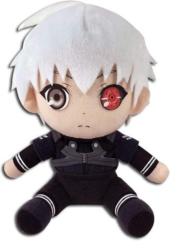 Great Eastern Tokyo Ghoul GE-52928 Kaneki White Hair Plush, 7" in Saudi Arabia