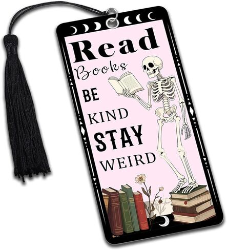 بوو سلة سلة للنساء مرجعية عيد الهالوين مع شرابات لقارئ كتاب كتاب الكتب ، هدايا القوطية القوطية لفتياتها ، هدايا الرومانسية المظلمة لقراءة النساء in Kuwait