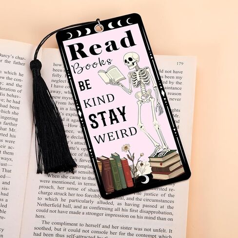 بوو سلة سلة للنساء مرجعية عيد الهالوين مع شرابات لقارئ كتاب كتاب الكتب ، هدايا القوطية القوطية لفتياتها ، هدايا الرومانسية المظلمة لقراءة النساء in Kuwait