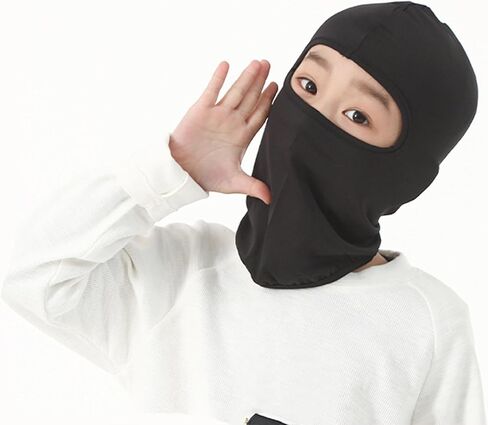 Kids Balaclava Cycling-Mask - Boys-Girls Sun-Protection Windproof Full Face Covering Breathable Caps for All Season in Kuwait