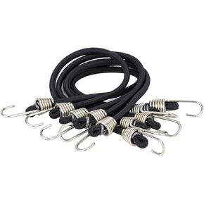 5pcs حبل حزام مرن مع خطاف المقطورة الإنقاذ على رف السقف أشرطة الأمتعة ، والأسلاك bungee ل 1/10 RC Crawler Car SCX10 TRX6 GEN7 GEN8 TAMIAA D90 TF3 (RED) in Kuwait