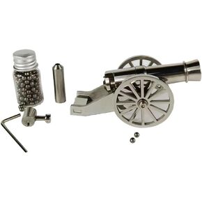 qing shuang Pure Aluminum Alloy Cannon Gameplay Model Decoration mini Italian Cannon Home and Office Decoration Creative Trend Gift in Saudi Arabia