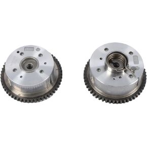 2PCS Intake & Exhaust Camshaft Timing Gear 24350-25000 24370-2G000 Camshaft Adjusters Replacement for 2008-2014 Hyundai Genesis Coupe Santa Fe Sonata Tucson 2.4L in Saudi Arabia
