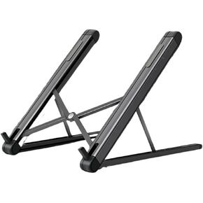 JP-2 Easy Folding Aluminum 11-15.6 Inch Laptop Stand Ultra-Light Desktop Laptop Stand Portable Laptop Stand(Silver) in Kuwait