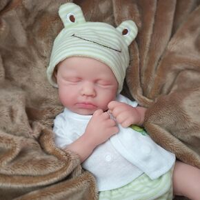 12" Girl Micro Preemie Full Body Silicone Baby Doll Lulu Lifelike Mini Reborn Doll Surprice Children Anti-Stress My Melody in Saudi Arabia