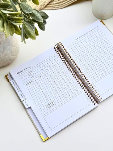 IVF Journey Planner | Fertility & IVF Journey Organizer for Women | Infertility Support & Treatment Tracker | Minimalist Design | By Psalm & Baby Dust in Saudi Arabia