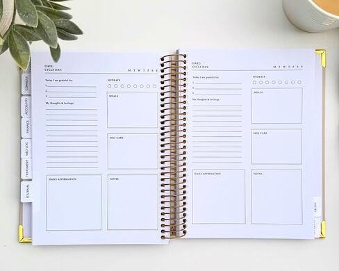 IVF Journey Planner | Fertility & IVF Journey Organizer for Women | Infertility Support & Treatment Tracker | Minimalist Design | By Psalm & Baby Dust in Saudi Arabia