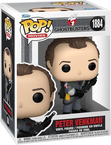 Funko Pop! Movies: Ghostbusters II - Peter Venkman - Collectable Vinyl Figure - Gift Idea - Official Merchandise - Toys for Kids & Adults - Horror Fans - Model Figure for Collectors and Display in Saudi Arabia
