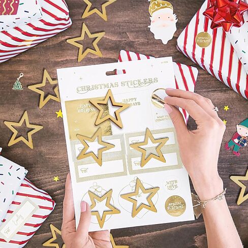 SM SunniMix 25 Pieces of 50mm Unfinished Hollow Wooden Star Ornaments for Scrapbooking in Saudi Arabia