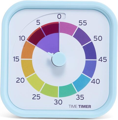 Time Timer Bunny Protective Removable Case for MOD Visual Timer – Light Blue Silicone Cover for Drop Protection – Fun & Tough, Cute Animal Design for Classrooms, Kids, Special Needs, and Gifts in Kuwait