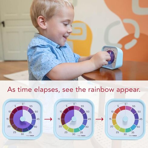 Time Timer Bunny Protective Removable Case for MOD Visual Timer – Light Blue Silicone Cover for Drop Protection – Fun & Tough, Cute Animal Design for Classrooms, Kids, Special Needs, and Gifts in Kuwait