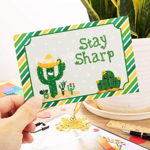 Outus 60 Pcs Motivational Students Postcards Bulk, Teacher Mail Postcards for Students, Positive Notes Home from Teacher, Thinking of You Cards Classroom Incentives School Supplies(Mexican Style) in Saudi Arabia