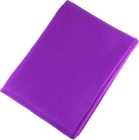 GLOREIEY Soft Felt Fabric 36"x54" 1.4mm Thick for DIY, Sewing, Bulletin Boards, Craft Projects (Purple, 1 Yard) in Saudi Arabia