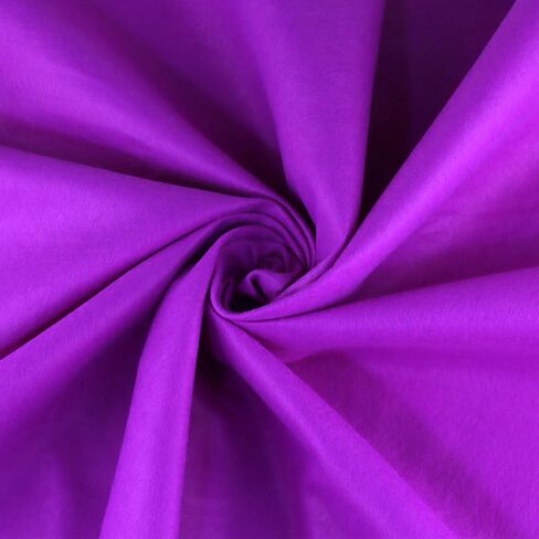 GLOREIEY Soft Felt Fabric 36"x54" 1.4mm Thick for DIY, Sewing, Bulletin Boards, Craft Projects (Purple, 1 Yard) in Saudi Arabia