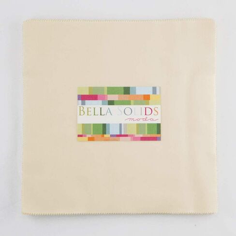 Bella Solid Solds Natural Layer Cake 20 10 بوصة مربعات Moda Fabrics 9900JLC 12 in Saudi Arabia