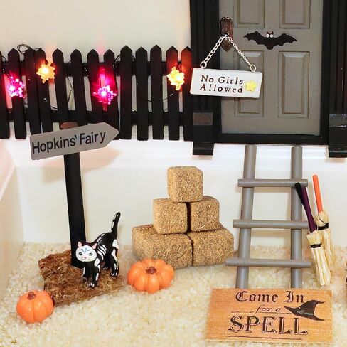 Doitool 12 PCS Mini Hay Bales ، Miniature Hay Colls ، Dollhouse Haystack Accessories ، Diy Sand Table Decor in Kuwait