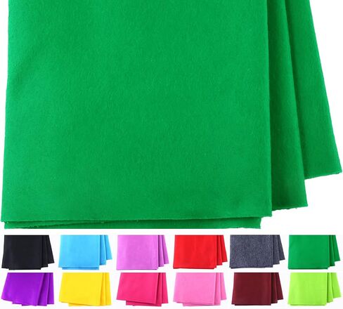 GLOREIEY Soft Felt Fabric 36"x54" 1.4mm Thick for DIY, Sewing, Bulletin Boards, Craft Projects (Purple, 1 Yard) in Saudi Arabia