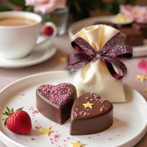 Burgundy Glitter Ribbon 1/2 inch X 10 Yard Glitter Ribbons for Craft Christmas Tree Gift Wrapping Ribbon Holiday Birthday Decoration Gift Wrapping DIY Bow Making Glitter Ribbons in Kuwait