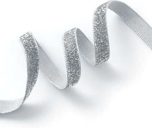 Burgundy Glitter Ribbon 1/2 inch X 10 Yard Glitter Ribbons for Craft Christmas Tree Gift Wrapping Ribbon Holiday Birthday Decoration Gift Wrapping DIY Bow Making Glitter Ribbons in Kuwait