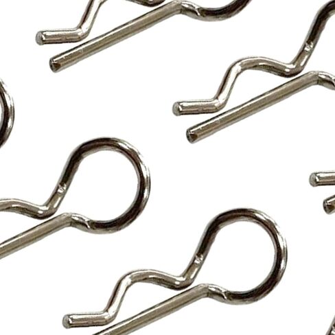 8 قطع RC Car Car Body Shell Clips ملحق سهلة التثبيت استبدال مقاطع R نوع R من أجل 16101 18101 16307 1/16 1/18 شاحنة in Saudi Arabia