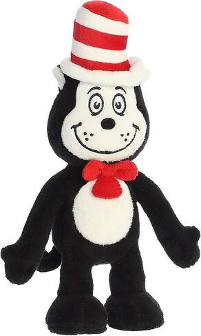 Aurora® Whimsical Dr. Seuss™ Cat in The Hat Armature Stuffed Animal - Magical Storytelling - Officially Licensed - Black 8 Inches in Saudi Arabia