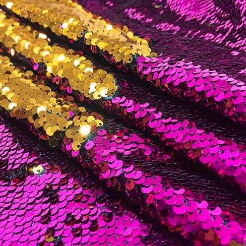 shinybeauty sequin النسيج حورية البحر حورية البحر تقلب الترتر عكسها القابلة للانعكاس بيعت فستان الفناء/الديكور/الملابس (1 ياردة ، أخضر أزرق) in Kuwait