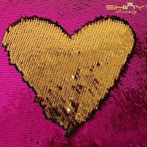 shinybeauty sequin النسيج حورية البحر حورية البحر تقلب الترتر عكسها القابلة للانعكاس بيعت فستان الفناء/الديكور/الملابس (1 ياردة ، أخضر أزرق) in Kuwait
