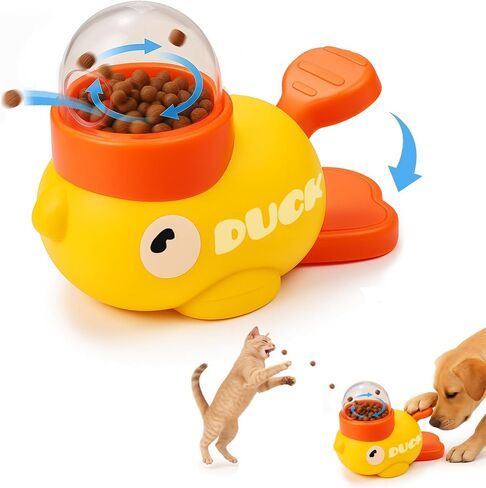 الكلب التفاعلي معالجة الموزع وسلطية تغذية بطيئة - لعبة لغز الطعام للتحفيز العقلي ، الملل Buster ، تمنع الأكل السريع in Kuwait