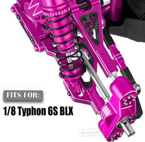 ترقيات RC جزء ل 1/8 Typhon 6S BLX ، وذراع التعليق الخلفي من سبائك ، وروابط تيرلوكلز ، وكتل توجيه الأمامية وناقلات محور كعباء المحور الخلفي ، ومجموعة بار ويندج جبل ، وردي in Saudi Arabia