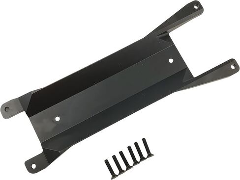 Aluminum Chassis Brace Plate for 1/16 Mini Maxx 4WD RC Monster Truck, Upgrade Replacement Part (Black) in Saudi Arabia