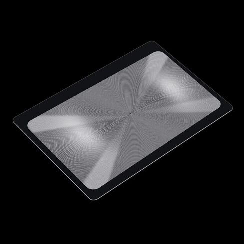 Fresnel Lens, 20 Pieces 3X Pocket Size Magnifier Lenses Credit Card Magnifier Wallet Magnifying Lenses Jewelry Loupe for Reading or Fire Starter 3.34 x 2.16 Inch in Saudi Arabia