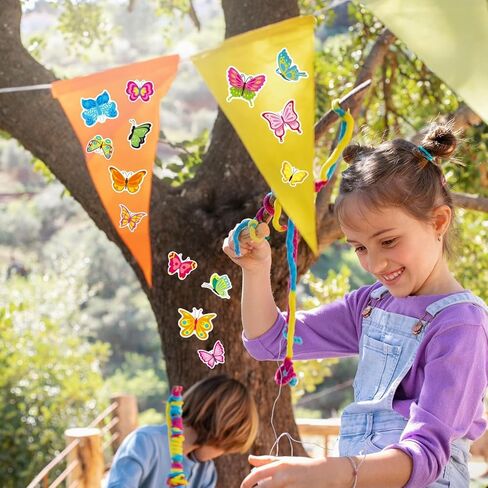 TIAMECH Travel Stickers - 32 Sheets, Size 8.3 x 5.9in | Outdoor Trip & Luggage Airplane Camera Road Signs Stickers for Scrapbooking, Water Bottles & Party Favors in Kuwait