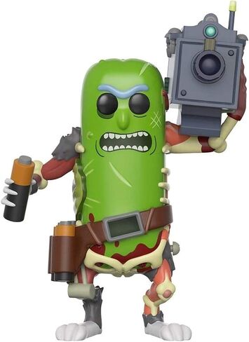 فونكو بوب! الرسوم المتحركة: Rick & Morty - Pickle Rick مع شخصية قابلة للتحصيل بالليزر in Saudi Arabia