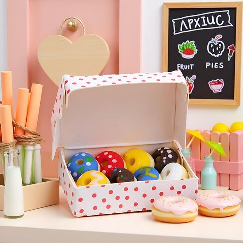 1SET 1/12 ملحقات الديكور DONITS DONUTS DONUTS ، ديكور المناظر الطبيعية الصغيرة DIY in Saudi Arabia