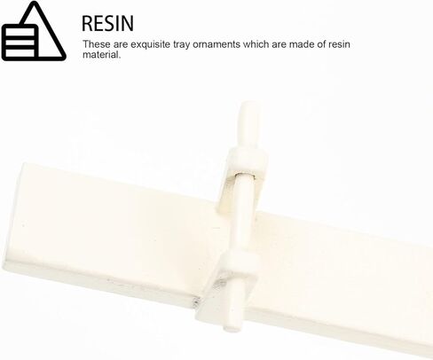 Mini Veresaw Model - زخرفة الأثاث الإبداعية ، البلاستيك البيج ، 7.79 × 1.25 × 1.18 بوصة ، ملحق منزل صغير للديكور in Kuwait