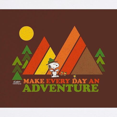 CafePress Snoopy Make Every Day an Adventure Mousepad Non-Slip Rubber Gaming Mousepad in Saudi Arabia