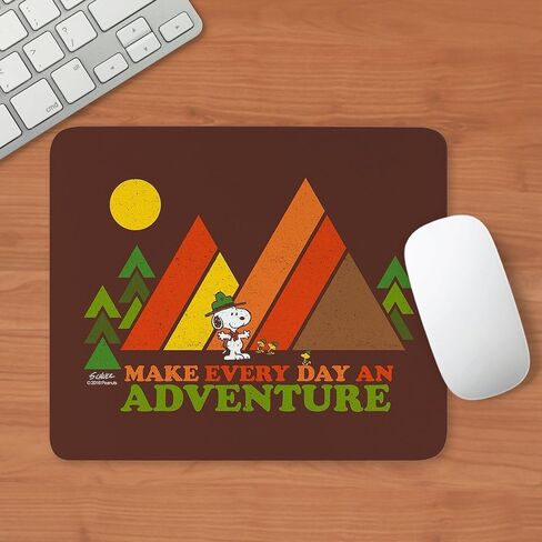 CafePress Snoopy Make Every Day an Adventure Mousepad Non-Slip Rubber Gaming Mousepad in Saudi Arabia
