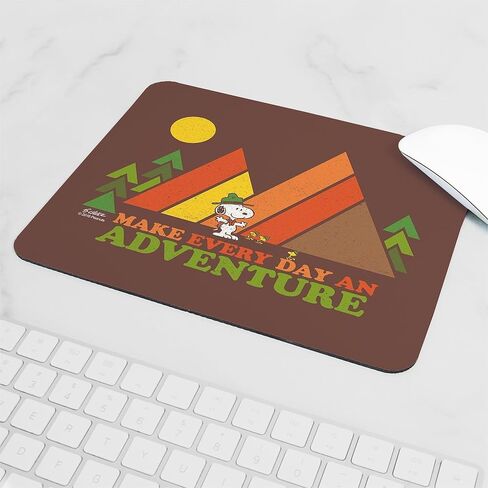 CafePress Snoopy Make Every Day an Adventure Mousepad Non-Slip Rubber Gaming Mousepad in Saudi Arabia