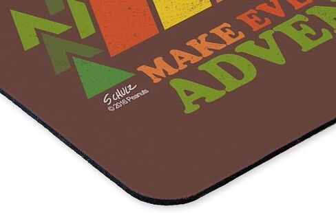 CafePress Snoopy Make Every Day an Adventure Mousepad Non-Slip Rubber Gaming Mousepad in Saudi Arabia