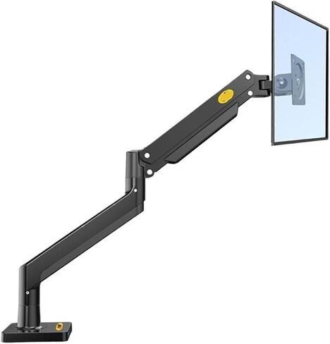 G40 G45 gas spring arm 22-40 inch curved screen desktop monitor stand 360 degree rotation 3-15 kg monitor mounting arm(Black) in Saudi Arabia