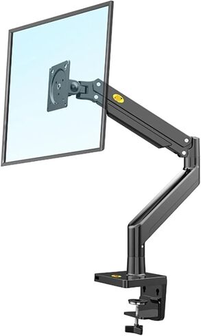 G40 G45 gas spring arm 22-40 inch curved screen desktop monitor stand 360 degree rotation 3-15 kg monitor mounting arm(Black) in Saudi Arabia