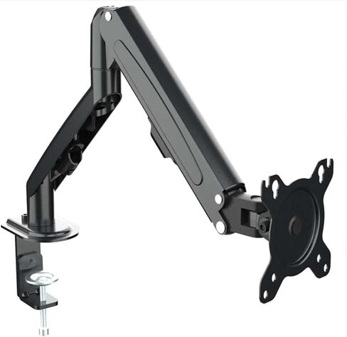 GC08-12 Desktop Monitor Mounting Bracket, Suitable for 13 to 27 Inch LCD Screen Rotation and Tilt Adjustment Monitor Desktop Bracket(Black) in Saudi Arabia